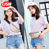 Women's Travel Handbag Laser Waist Bag Girls Colorful Slim Linggo