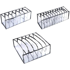 Drawer Type Mesh Underwear Storage Box for Socks Ties Bras