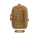 Men's Outdoor Sports Waist Bag, Camouflage Tactical Phone Pouch