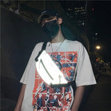 Waterproof Chest Bag Night Reflective Waist Bag Fanny Pack