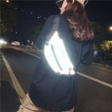 Waterproof Chest Bag Night Reflective Waist Bag Fanny Pack