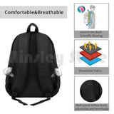 Exotic Jungle Print Hiking Backpack Waterproof Camping Travel