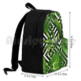 Exotic Jungle Print Hiking Backpack Waterproof Camping Travel
