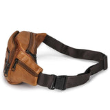 Unisex Pu Leather Waist Bag Funny Pack Hip Bum Belt Purse