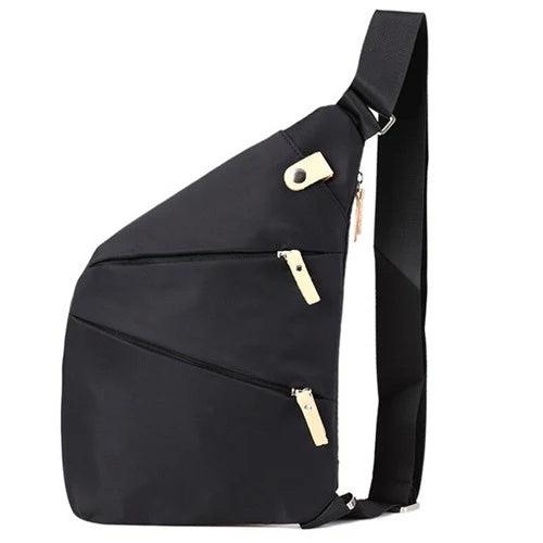 Korea Casual Men's Chest Bag High Oxford Cloth Single Shoulder Bag