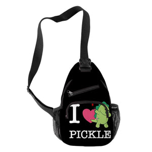 Moriah Elizabeth 3D Printed Chest Bags Unisex Waterproof Crossbody Streetwear