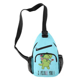 Moriah Elizabeth 3D Printed Chest Bags Unisex Waterproof Crossbody Streetwear