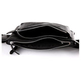 Men Waist Bag Fanny Pack PU Leather Bag Belt Purse Small Purse
