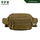 Camouflage Nylon Waist Bag for Men and Women