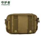 Camouflage Nylon Waist Bag for Men and Women