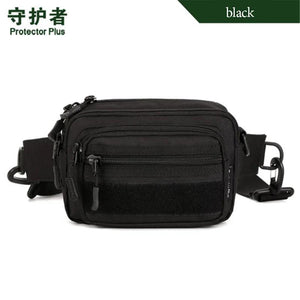 Camouflage Nylon Waist Bag for Men and Women