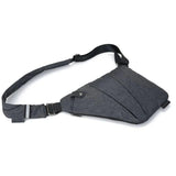 Men's Digital Storage Gun Bag Chest Bag Cross Body Sports Waist Bag