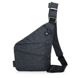 Men's Digital Storage Gun Bag Chest Bag Cross Body Sports Waist Bag