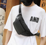Men Waterproof Waist Bag Casual Messenger Shoulder Back Outdoor Sports Bum Belt