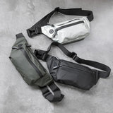 Waterproof Men Waist Chest Bag Outdoor Sports Crossbody Bag