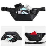Waterproof Men Waist Chest Bag Outdoor Sports Crossbody Bag