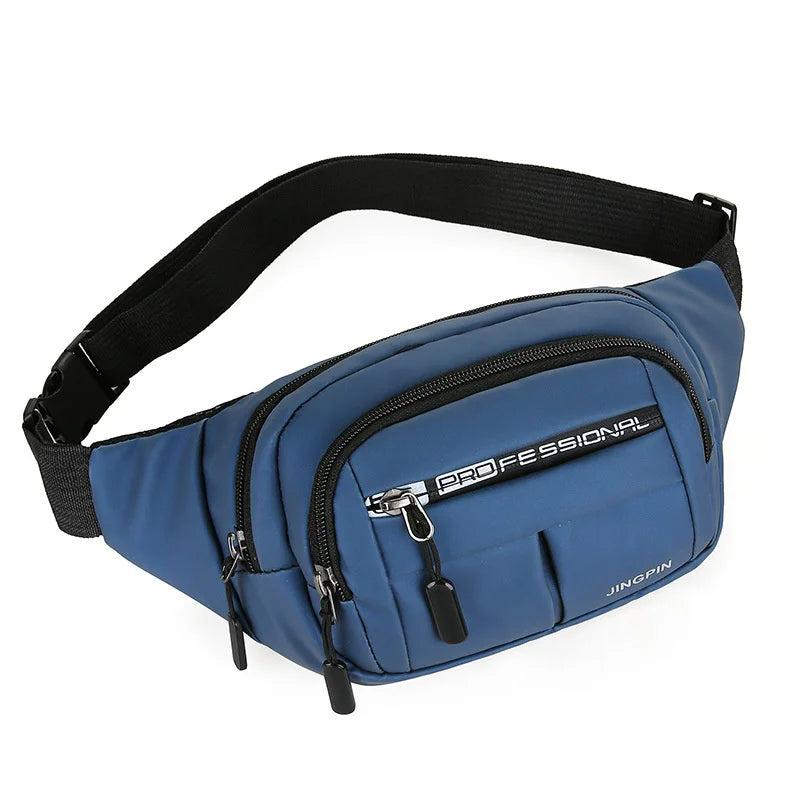 Waterproof Men Waist Chest Bag Outdoor Sports Crossbody Bag