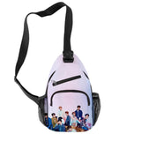 Harajuku STRAYKIDS Chest Bags Waterproof Crossbody Shoulder Bags