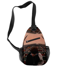 Harajuku STRAYKIDS Chest Bags Waterproof Crossbody Shoulder Bags