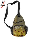 Harajuku STRAYKIDS Chest Bags Waterproof Crossbody Shoulder Bags