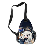 Paimon Crossbody Chest Bags Oxford Waterproof Boys/Girls Sports Travel Bags