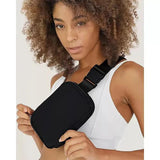 Sports Waterproof Fanny Pack Zipper Chest Bag Crossbody Bag