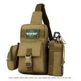 Camouflage Chest Pack Messenger Bag Military Crossbody