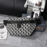 Men's Outdoor Waist Bag Small Satchel Chest Bag