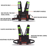 Tactical Bag Men Nylon Chest Rig Bag Hip Hop Streetwear Functional Boy Chest Rig