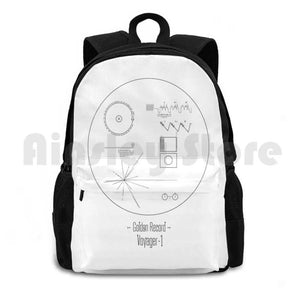 Golden Record-1 Outdoor Hiking Backpack Riding Climbing Sports Bag