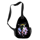 Harajuku Ranboo 2 Boys/Girls Chest Bags Oxford Waterproof Outdoor Sports Travel