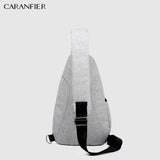 Men Anti Theft Shoulder Bag Crossbody Chest Pack Travel Messenger Bag