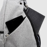Men Anti Theft Shoulder Bag Crossbody Chest Pack Travel Messenger Bag