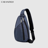 Men Anti Theft Shoulder Bag Crossbody Chest Pack Travel Messenger Bag