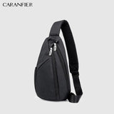 Men Anti Theft Shoulder Bag Crossbody Chest Pack Travel Messenger Bag