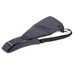 Men's Nylon Messenger Bag Travel Chest Bag