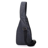 Men's Nylon Messenger Bag Travel Chest Bag