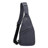 Men's Nylon Messenger Bag Travel Chest Bag