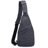 Men's Nylon Messenger Bag Travel Chest Bag
