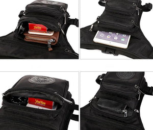 Nylon Tactical Waist Bag for Men - Multifunction Fanny Pack