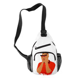 Bad Bunny Crossbody Chest Bag Waterproof Sports Travel 3D Print Shoulder Bag