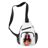 Bad Bunny Crossbody Chest Bag Waterproof Sports Travel 3D Print Shoulder Bag