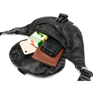 Large Capacity Waist Pack Adjustable Crossbody Fanny Pack Belt Bag Shoulder Bag