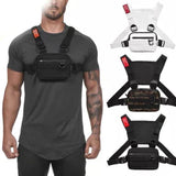 Oxford Cloth Chest Rig Bag Hip Hop Multi-functional Harness Chest Waist Pack