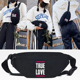 True Love Waist Bag Women Casual Travel Chest Pack Crossbody Shoulder Bag