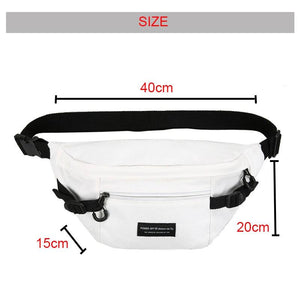 Canvas Shoulder Crossbody Bag Outdoor Sports Chest Bag