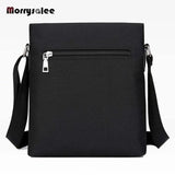 Men's Leather Messenger Bag Business Cross Body Briefcase