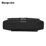 Men's Leather Messenger Bag Business Cross Body Briefcase