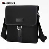 Men's Leather Messenger Bag Business Cross Body Briefcase