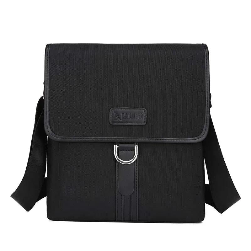 Men's Leather Messenger Bag Business Cross Body Briefcase